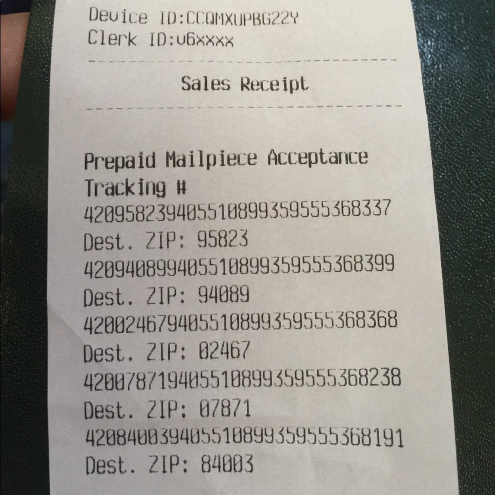 Packages In Route. Please See Track # And Zip Code - image 3